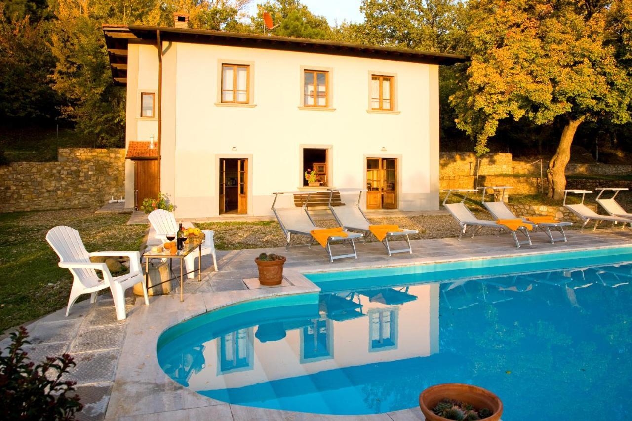 Villa Le Balze Tuscany, Private Pool, Property Fenced, Pet Allowed. Poppi Eksteriør bilde